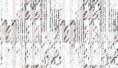 Rustic  linen,  washed coat surface tile jacquard, floral, line, geometric texture digital printing pattern design. Yarns for sports style. Vector fabric seamless Abstract natural textured for floors