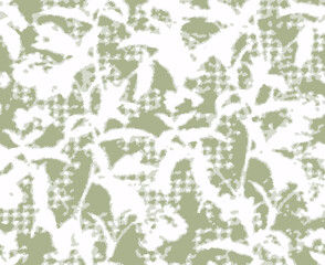 Fototapeta premium Native American motifs, geometric floral fabric patchwork abstract vector seamless pattern