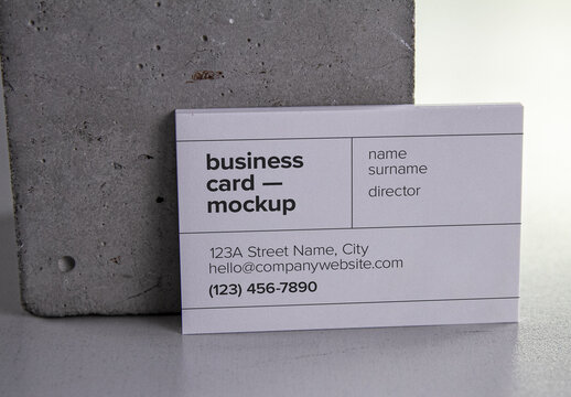 Business Card Mocup Design