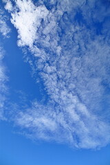  Scene of clouds in blue sky