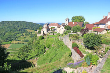 Fototapeta na wymiar Baume-les-Messieurs village in France 