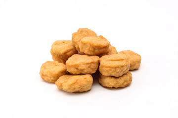 白バックのチキンナゲット