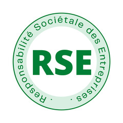 Symbole RSE responsabilité sociétale des entreprises 