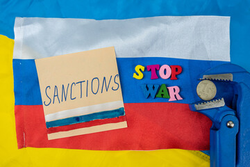 stop war in Ukraine is the main problem of the world. concept - no war. World peace