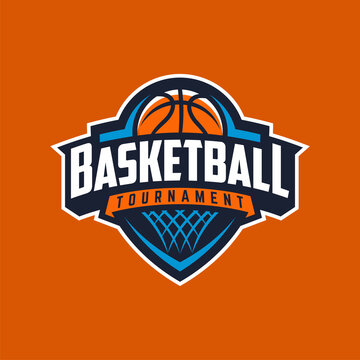 Basketball Championship Logo Template