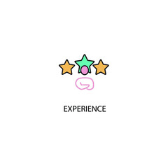 experience icons  symbol vector elements for infographic web