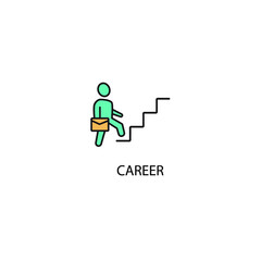 career icons  symbol vector elements for infographic web