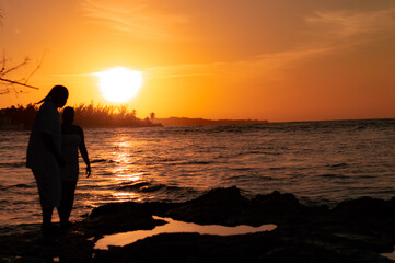 Fototapeta premium Sunset Couple
