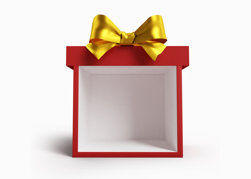 White Gift Box Gold Ribbon Isolated Images – Browse 115,739 Stock Photos,  Vectors, and Video