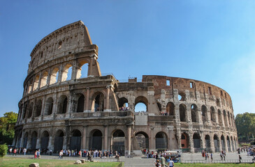 Fototapeta na wymiar ローマのコロッセオ