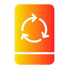 smartphone gradient icon