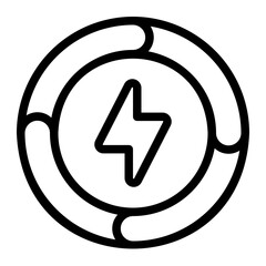 energy line icon