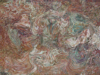 Abstract stylized colored texture. Modern futuristic pattern. Multicolor dynamic marble background. Decorative digital painting. Print for wallpaper, T-shirts, linens or wrapping, textile.