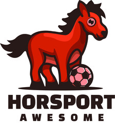 animal sport style character mascot logo