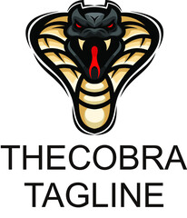 cobra snake character mascot logo