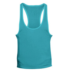 Visualize your designs with just a few clicks on this Front View Amazing Stringer Tank Top Mockup...