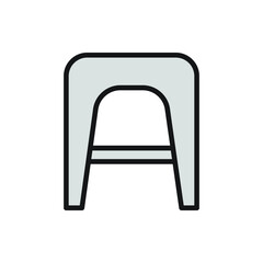 chair for website graphic resource, presentation, symbol