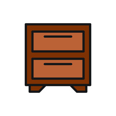 cupboard wardrobe for website graphic resource, presentation, symbol