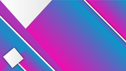 blue and pink gradient geometric shape background. vector illustration © semarjowodesign