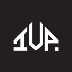 IVP letter logo design on Black background. IVP creative initials letter logo concept. IVP letter design. 
