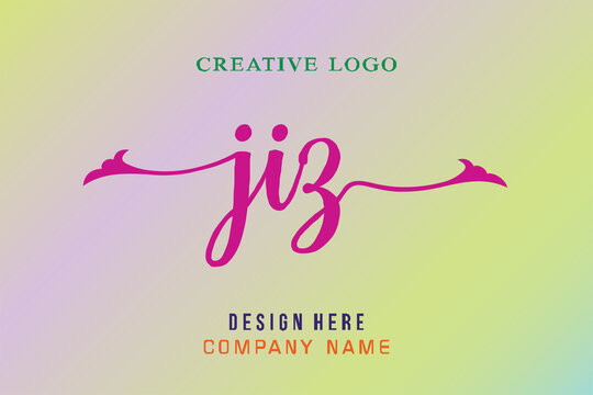 JIZ lettering logo is simple, easy to understand and authoritative