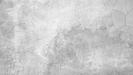 black and white abstract illustration background Rough texture, vintage grunge with dirty crack pattern.