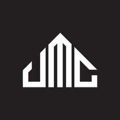 UMC letter logo design on black background. UMC  creative initials letter logo concept. UMC letter design.