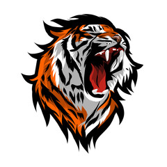 Dog vector colorful illustration