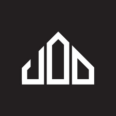 UOO letter logo design on black background. UOO  creative initials letter logo concept. UOO letter design.