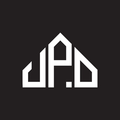 UPO letter logo design on black background. UPO  creative initials letter logo concept. UPO letter design.