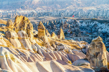 The wilderness of cappadocia - obrazy, fototapety, plakaty