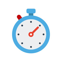 Stopwatch timer vector icon symbol design
