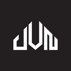 UVN letter logo design on black background. UVN  creative initials letter logo concept. UVN letter design.