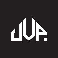 UVP letter logo design on black background. UVP  creative initials letter logo concept. UVP letter design.