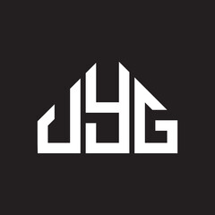 Fototapeta premium UYG letter logo design on black background. UYG creative initials letter logo concept. UYG letter design.