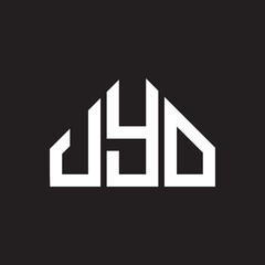 UYO letter logo design on black background. UYO  creative initials letter logo concept. UYO letter design.