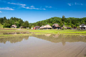 早春の荻ノ島集落 © kiyo