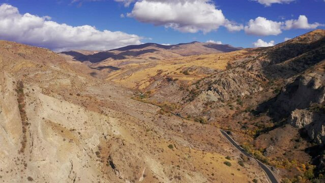 Aerial, Armenian Mountains And Landscapes