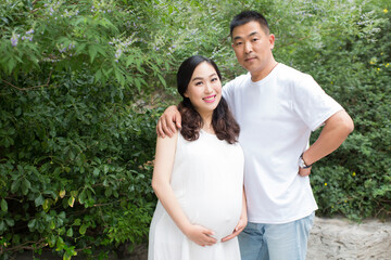 Fototapeta premium young chinese couple love