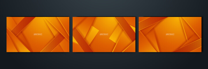 Abstract minimal orange background with geometric creative and minimal gradient concepts, for posters, banners, landing page concept image.