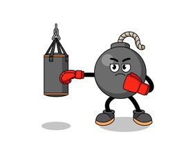 Illustration of bomb boxer
