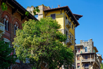 Quartier résidentiel à l'architecture de style à Rome