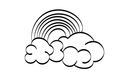  Weather line art. use as poster, card, flyer or T Shirt