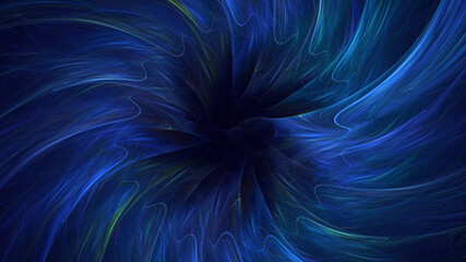 Naklejka premium 3D rendering abstract multicolor fractal light background