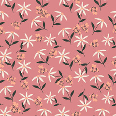 Floral Seamless Pattern. Spring collection for fashion and print. ditsy style. 