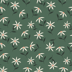 Floral Seamless Pattern. Spring collection for fashion and print. ditsy style. 