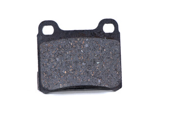 Brake pads for the car isolated on a white background.Car parts, brake system, car brake system...