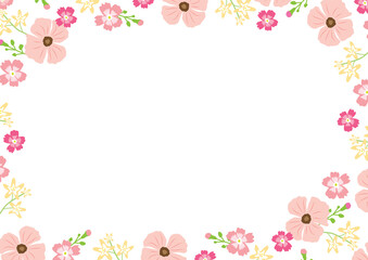 フレーム_春_芙蓉