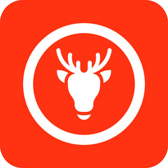 Wild animal Vector Icon Design Illustration