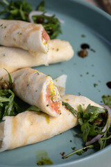 Salmon Pancake